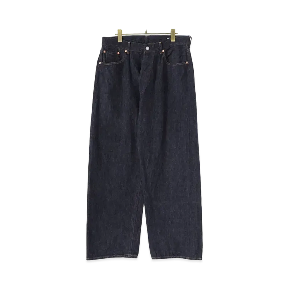 COMOLI Denim 5P Pants "Navy"