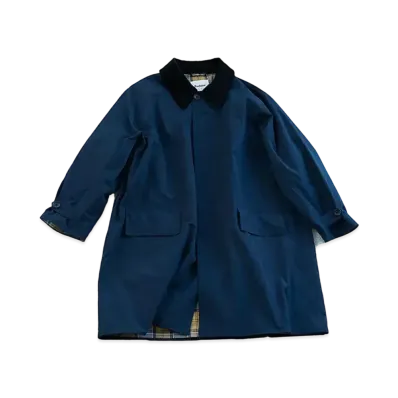 Barbour x SEE SEE 3/4 Coat "Navy"