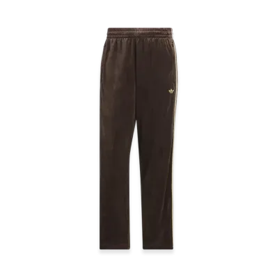 adidas Firebird Velour Track Pant "Dark Brown"