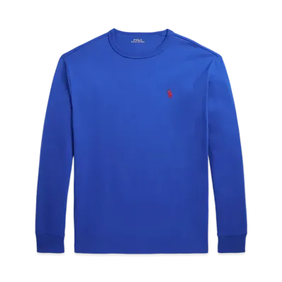Polo Ralph Lauren Classic Fit Jersey Long Sleeve Tee "Blue"