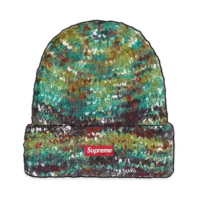 Supreme Space Dye Beanie "Teal"