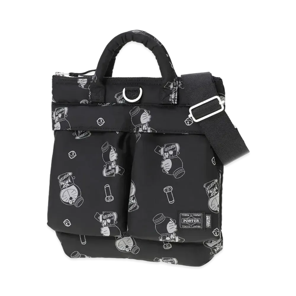 PORTER x Doraemon Helmetbag "Black"