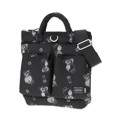PORTER x Doraemon Helmetbag "Black"