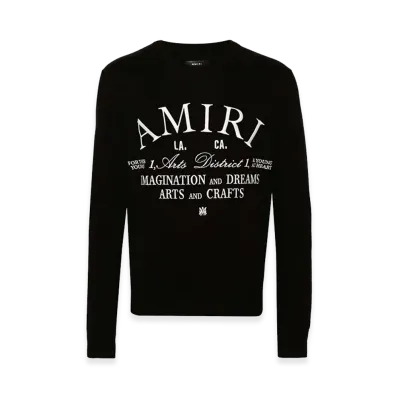 AMIRI Arts District Crew "Black"