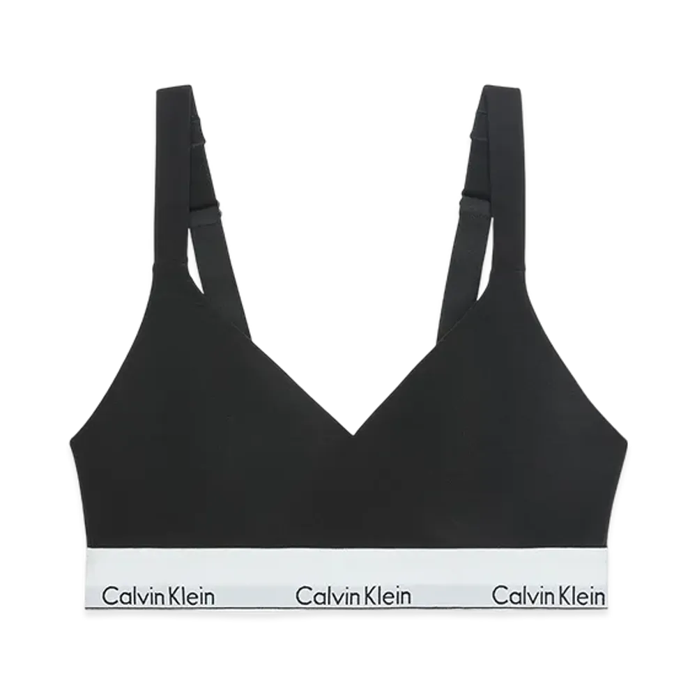 Calvin Klein Icon Cotton Modal Lift Bralette "Black"