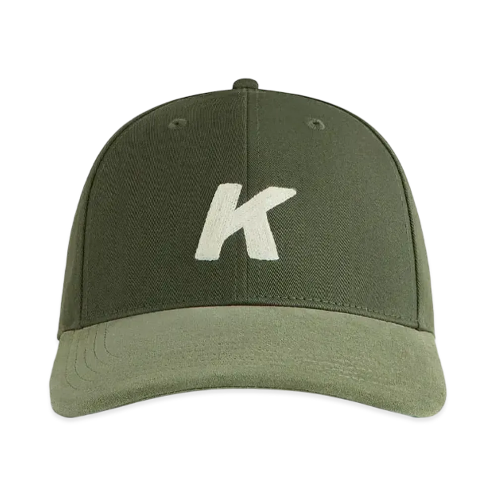 Kith Crochet K Aaron Classic Cap With Suede Brim "Machine"