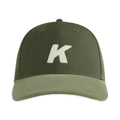 Kith Crochet K Aaron Classic Cap With Suede Brim "Machine"
