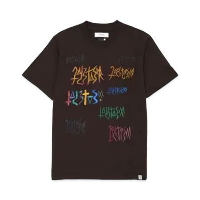 FACETASM Graphic Basic Tee "Brown"