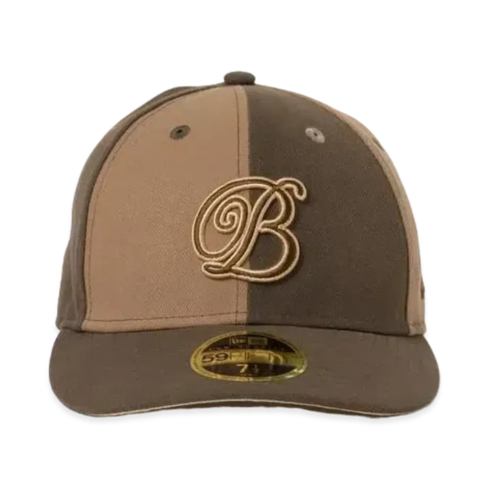 BlackEyePatch EMBLEM NEW ERA CAP "Brown/Beige"