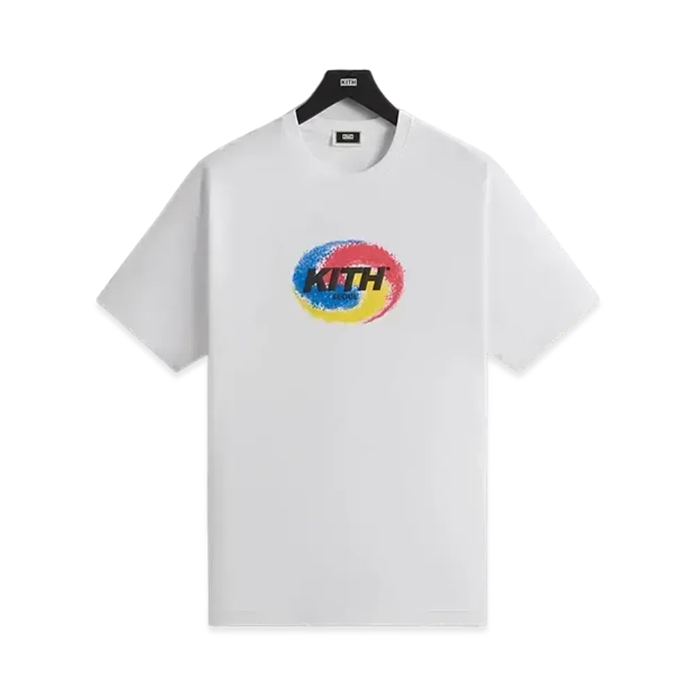 Kith Seoul Spiral Vintage Tee "White"