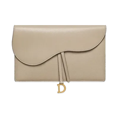 Dior Saddle Pouch Goatskin "Sand"