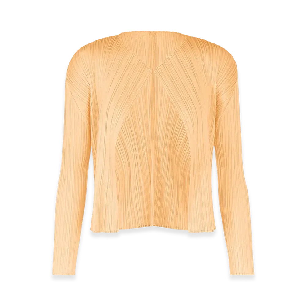 PLEATS PLEASE ISSEY MIYAKE Lucid Pleats "Cream Yellow"