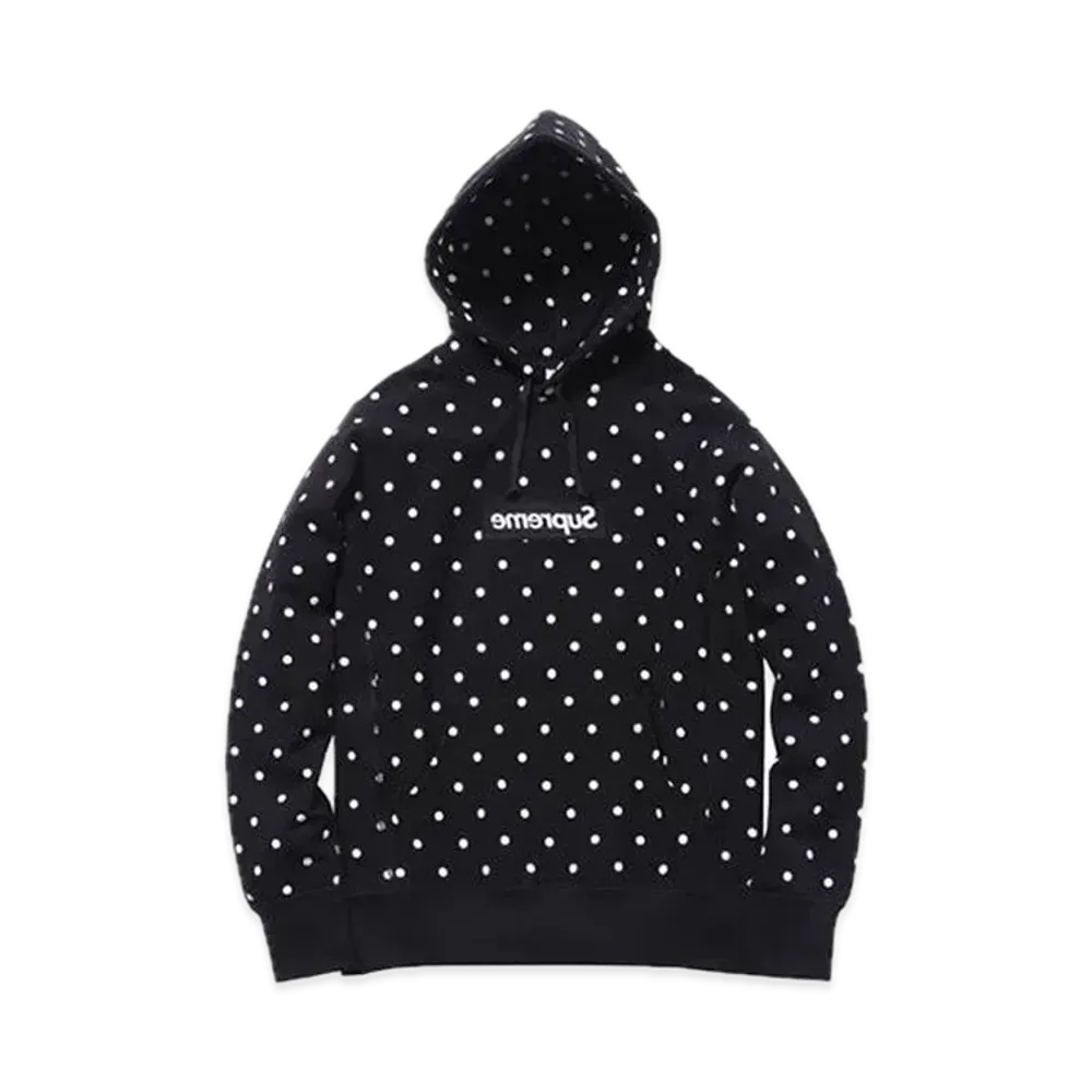 Supreme x COMME des GARCONS SHIRT Box Logo Hoodie "Black"
