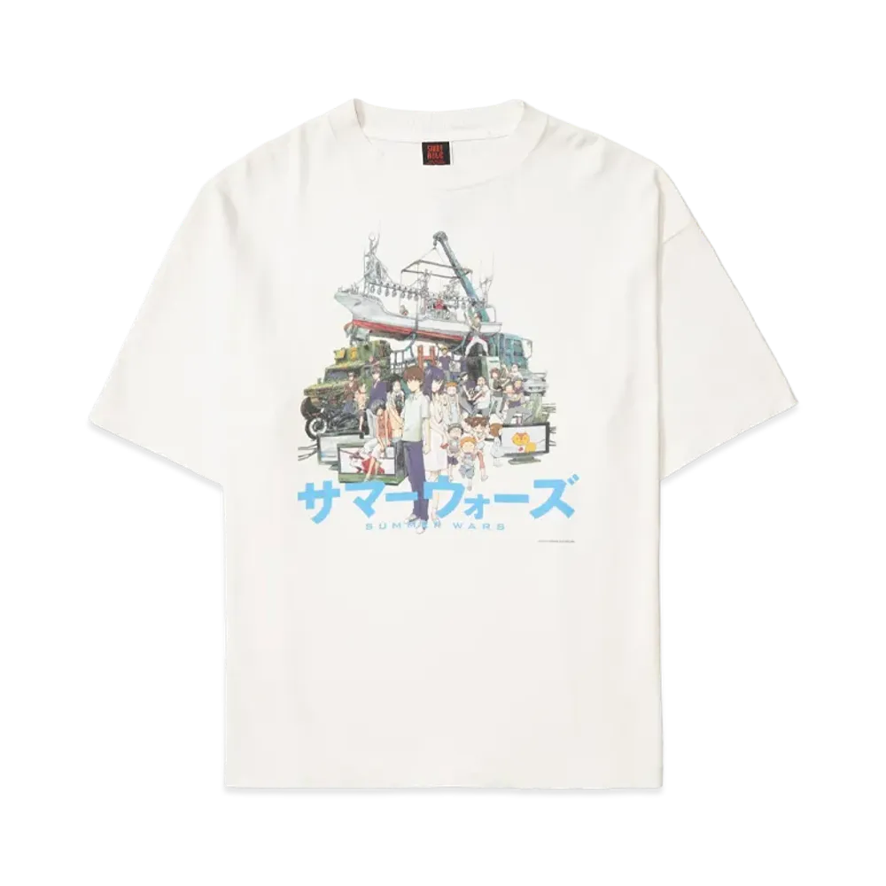 SAINT Mxxxxxx x GEEKS RULE x Summer Wars SG SS Tee #1 "White"