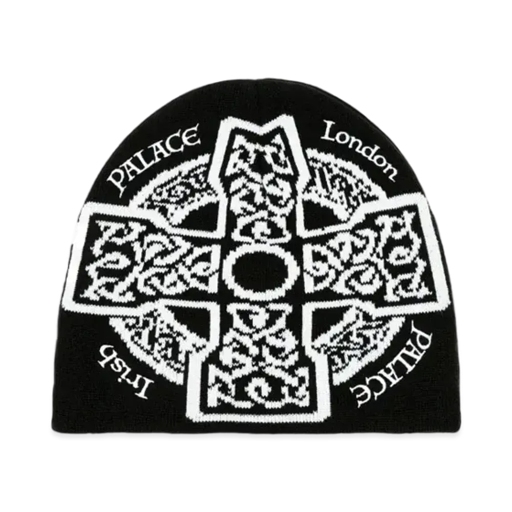 PALACE Celtic Nein Cuff Beanie "Black"