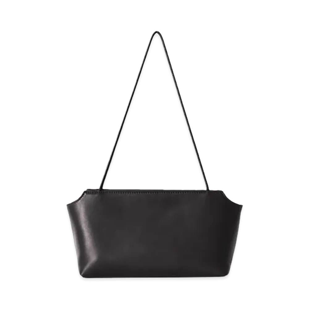 The Row Women's Terrasse Leather To-Go Bag "Black"