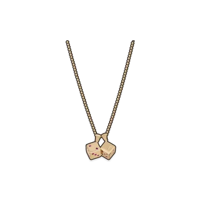 Supreme x Jacob&Co Dice 14K Gold Pendant "Gold"