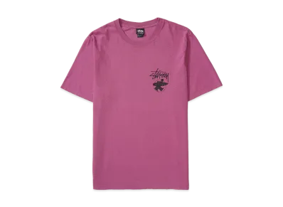 Stussy Long Haul Tee Pigment Dyed "Berry"