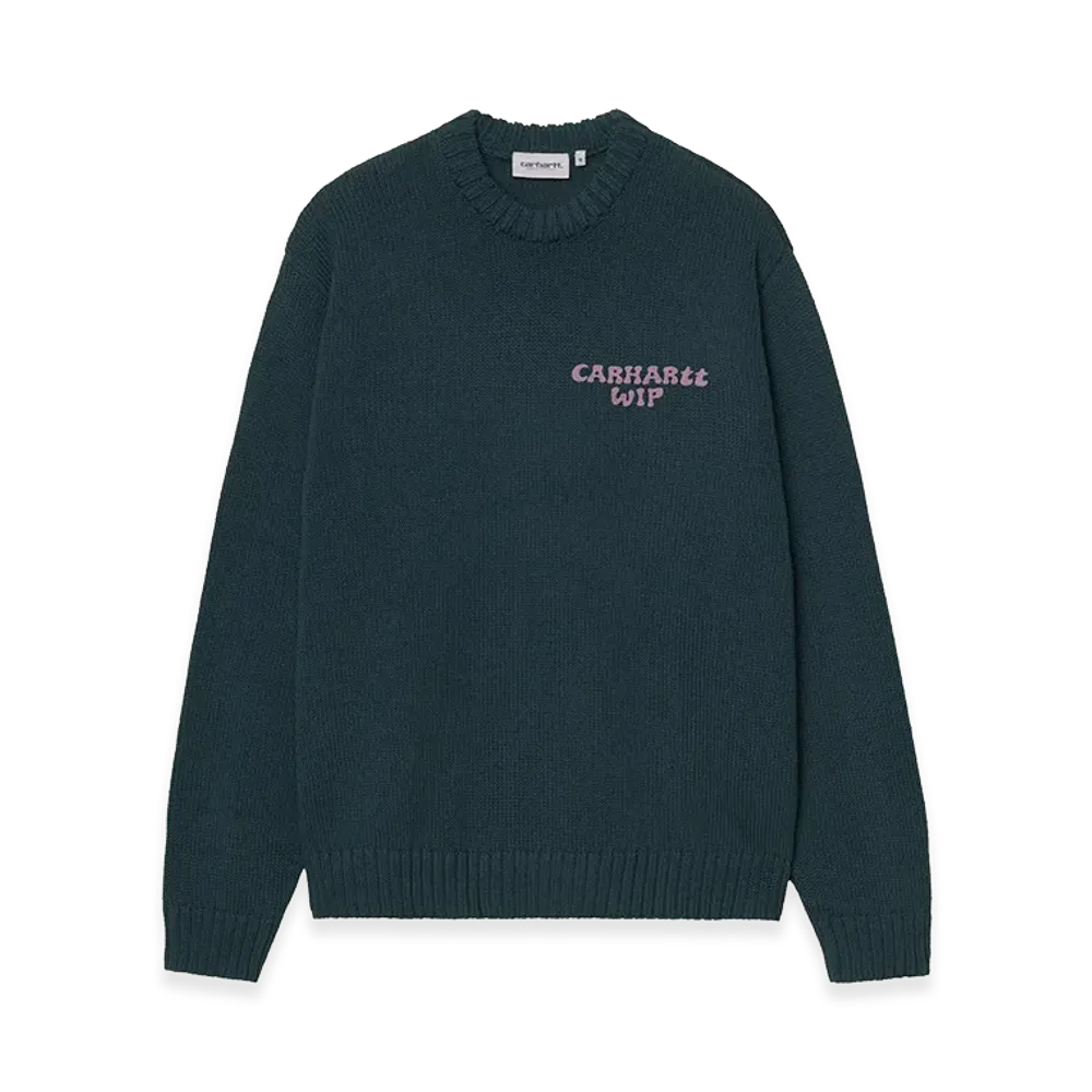 Carhartt WIP Helix Sweater "Deep Lagoon"