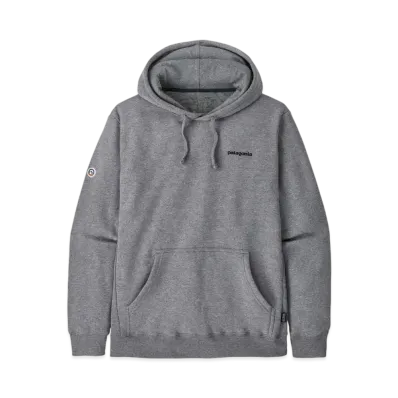 Patagonia Men's Fitz Roy Icon Uprisal Hoodie "Grey Heather"