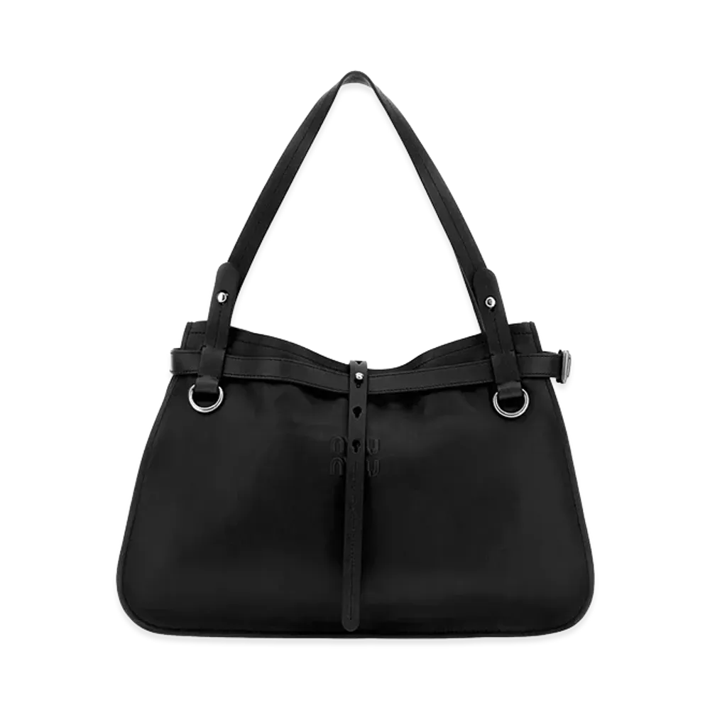 MIU MIU Women's Leather Shopping Bag "Black"