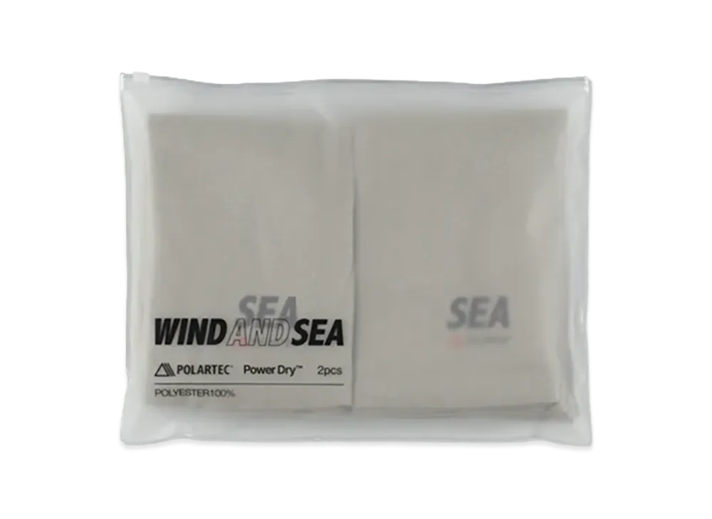 WIND AND SEA Polartec Power Dry 2P S/S Tee "Gray"