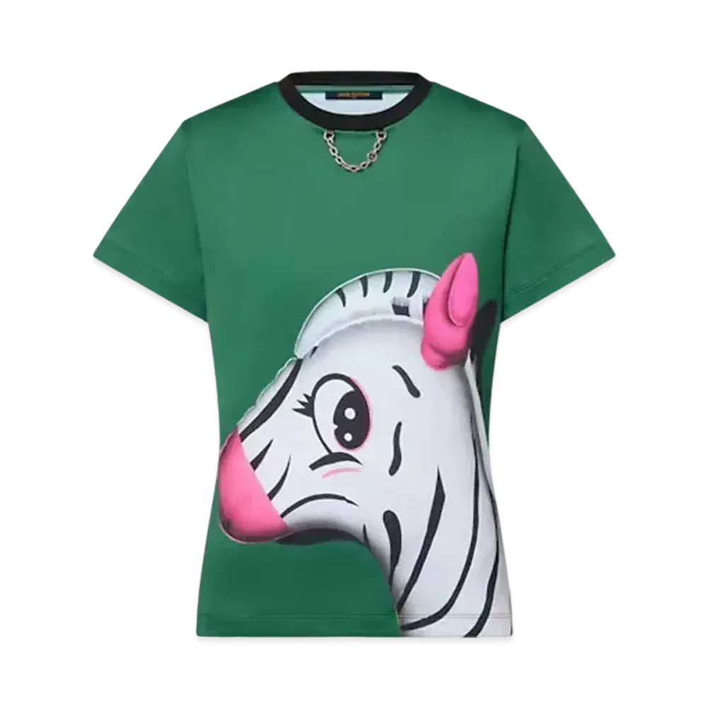 Louis Vuitton Sporty Zebra T-Shirt "Blanc"