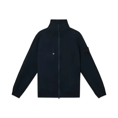 Stone Island Ghost 6100012 Cotton Stretch Fleece "Navy Blue"
