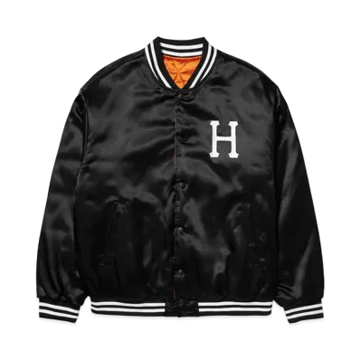 HUF Back 2 Back Reversible Jacket "Black/Orange"