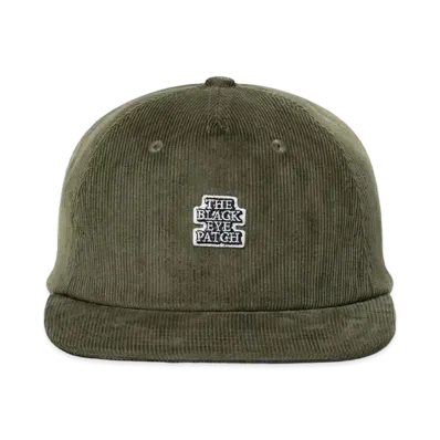 BlackEyePatch Small OG Label Cap "Olive"