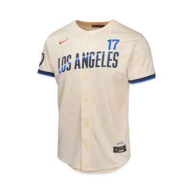 MLB x Nike Youth Los Angeles Dodgers Shohei Ohtani 2024 City Connect Limited Player Jersey "Cream "