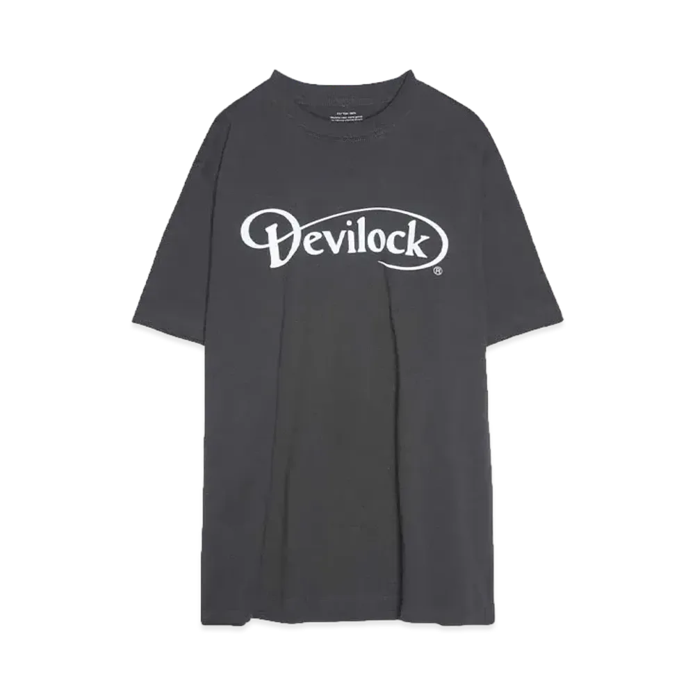 DEVILOCK DAIMLER VECTOR LOGO TEE "SMOKE BLACK"