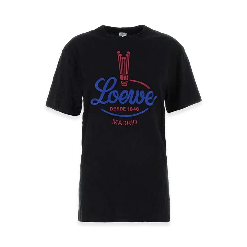 LOEWE Women's Jersey Tee "Black"