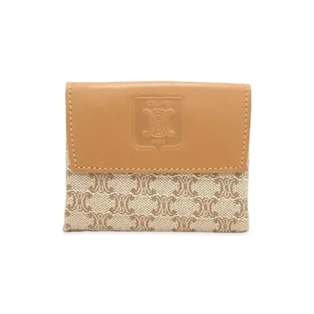 CELINE Macadam  Wallet "Light Brown"