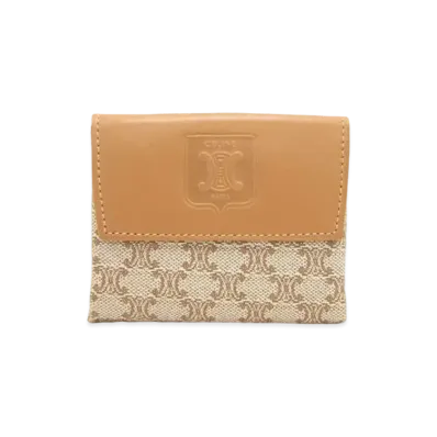 CELINE Macadam Wallet "Light Brown"