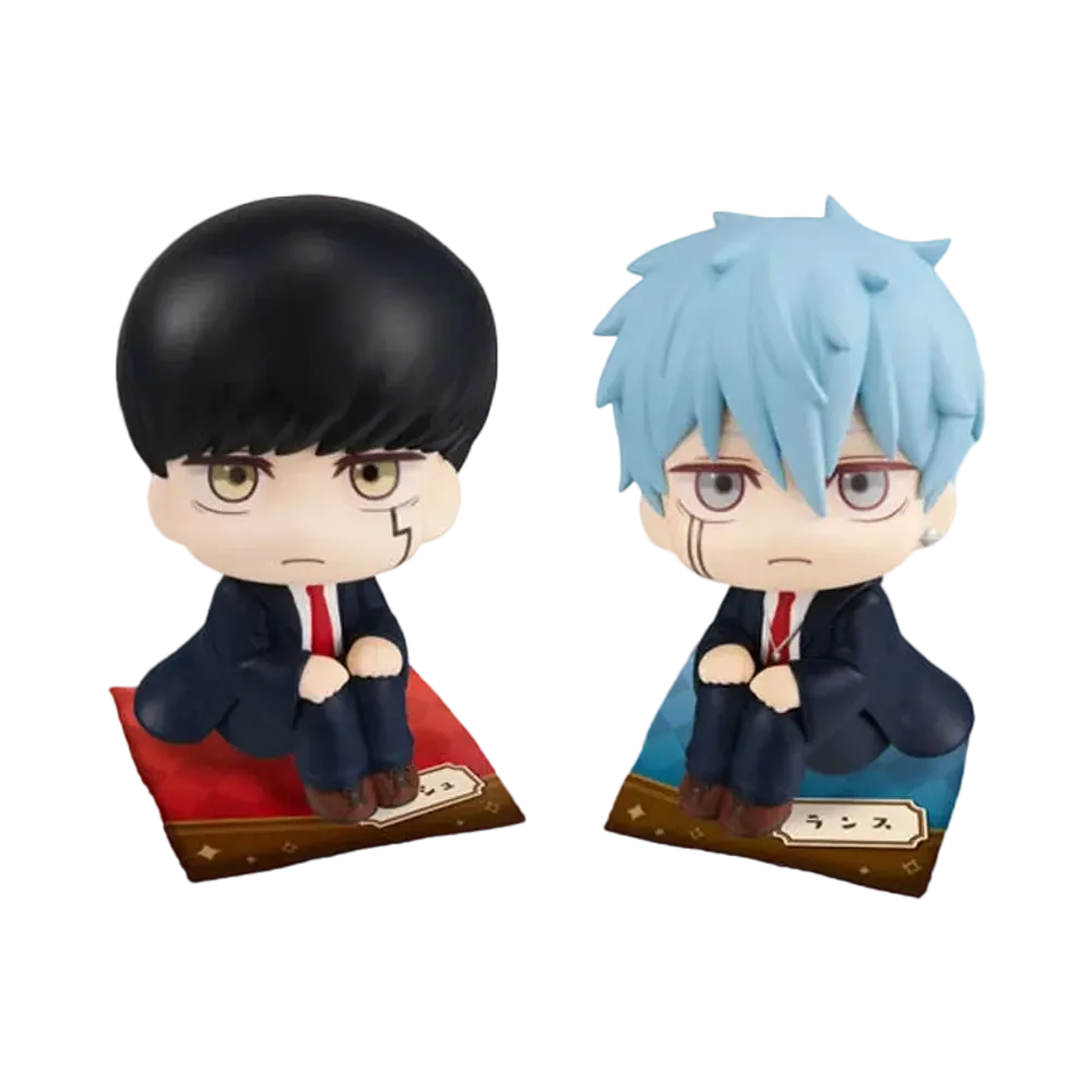 MegaHouse "Lookup" -Mashle: Magic and Muscles- Mash Burnedead & Lance Crown Limited edition with a cushion