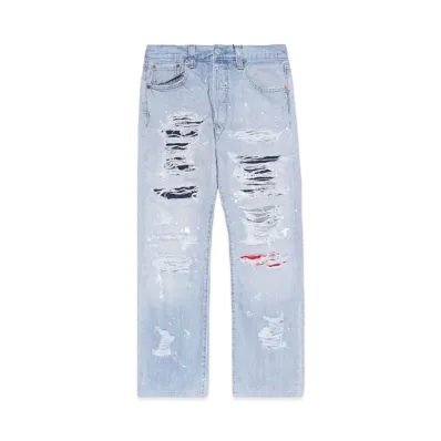 HYPE DROP x INNOCENCE NYC EXCLUSIVE DESTROY DENIM PANTS 30inch "Indigo"