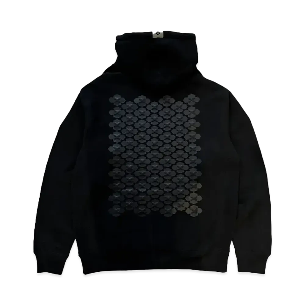 GAKKIN Classic Hanabatsu Foam Hoodie "Black"