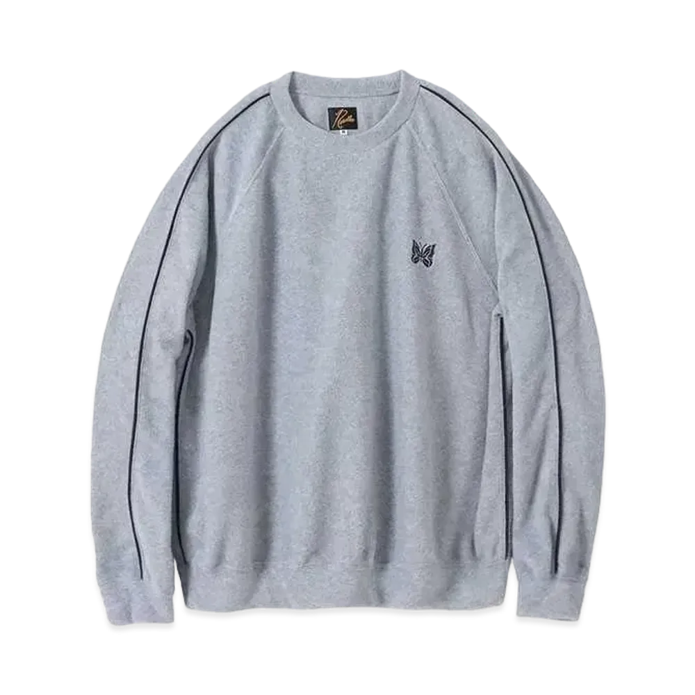 Needles STUDIOUS Fleece Crew Neck Shirt "Gray"