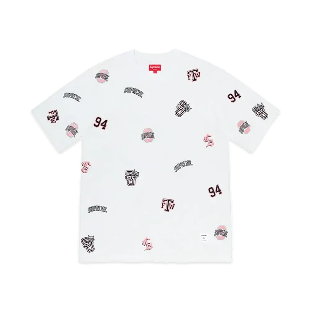 Supreme University S/S Top "White"