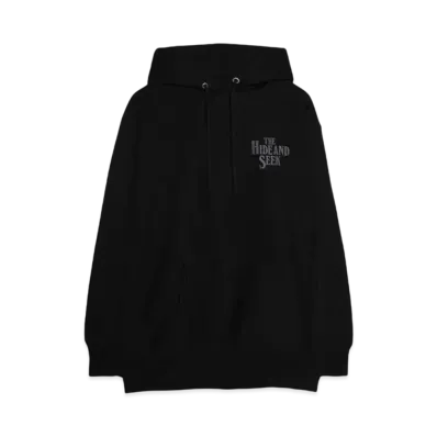 Hide and Seek The H&S Hooded Sweat Shirt(24aw) "BLACK/BLACK"