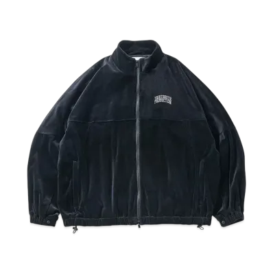 TIGHTBOOTH Velour Track Jacket "Black"