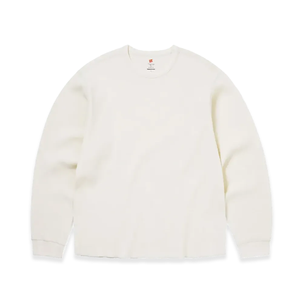 thisisneverthat x Hanes Thermal Top "Off White"
