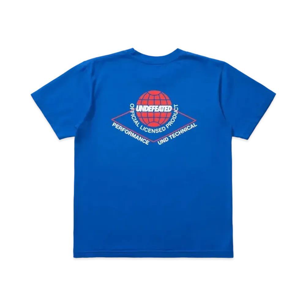 UNDEFEATED GLOBAL S/S TEE - 80080 "Blue"