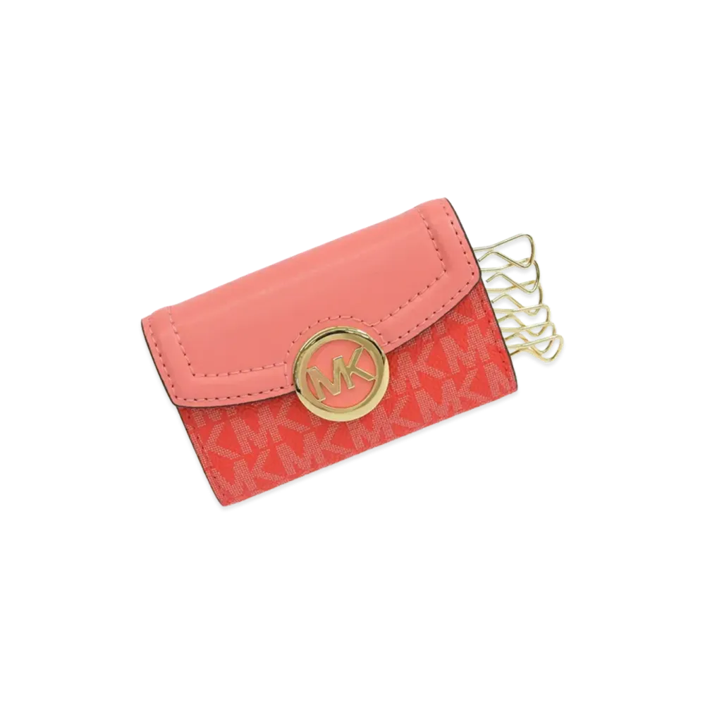 MICHAEL KORS Women's Fulton Key Case "Hot Pink"
