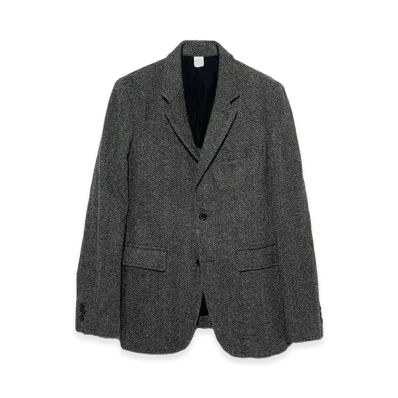 COMME des GARCONS SHIRT Herringbone Tailored Jacket "Gray"