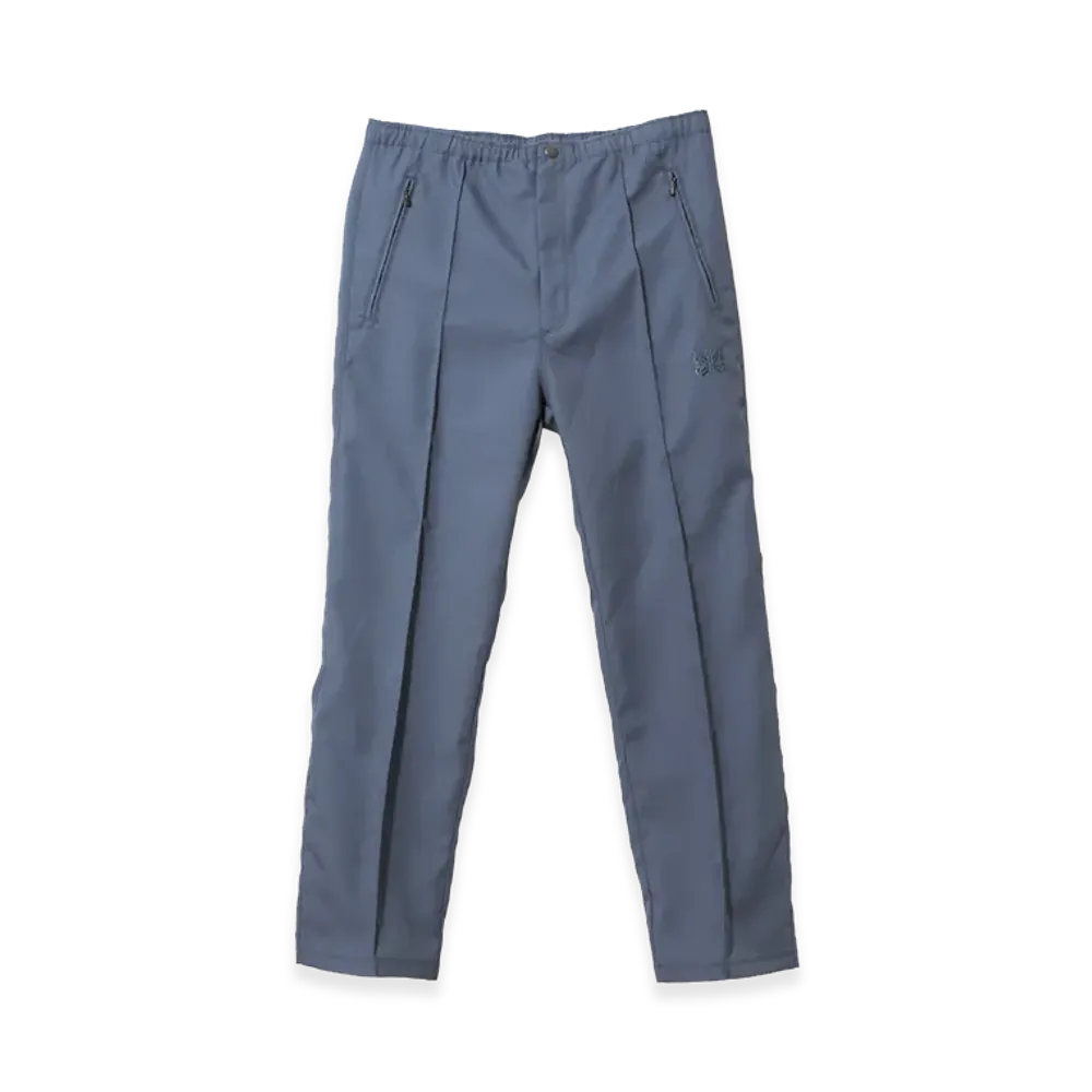 NEEDLES Warm Up Pant - PE/W Gabardine "Blue"