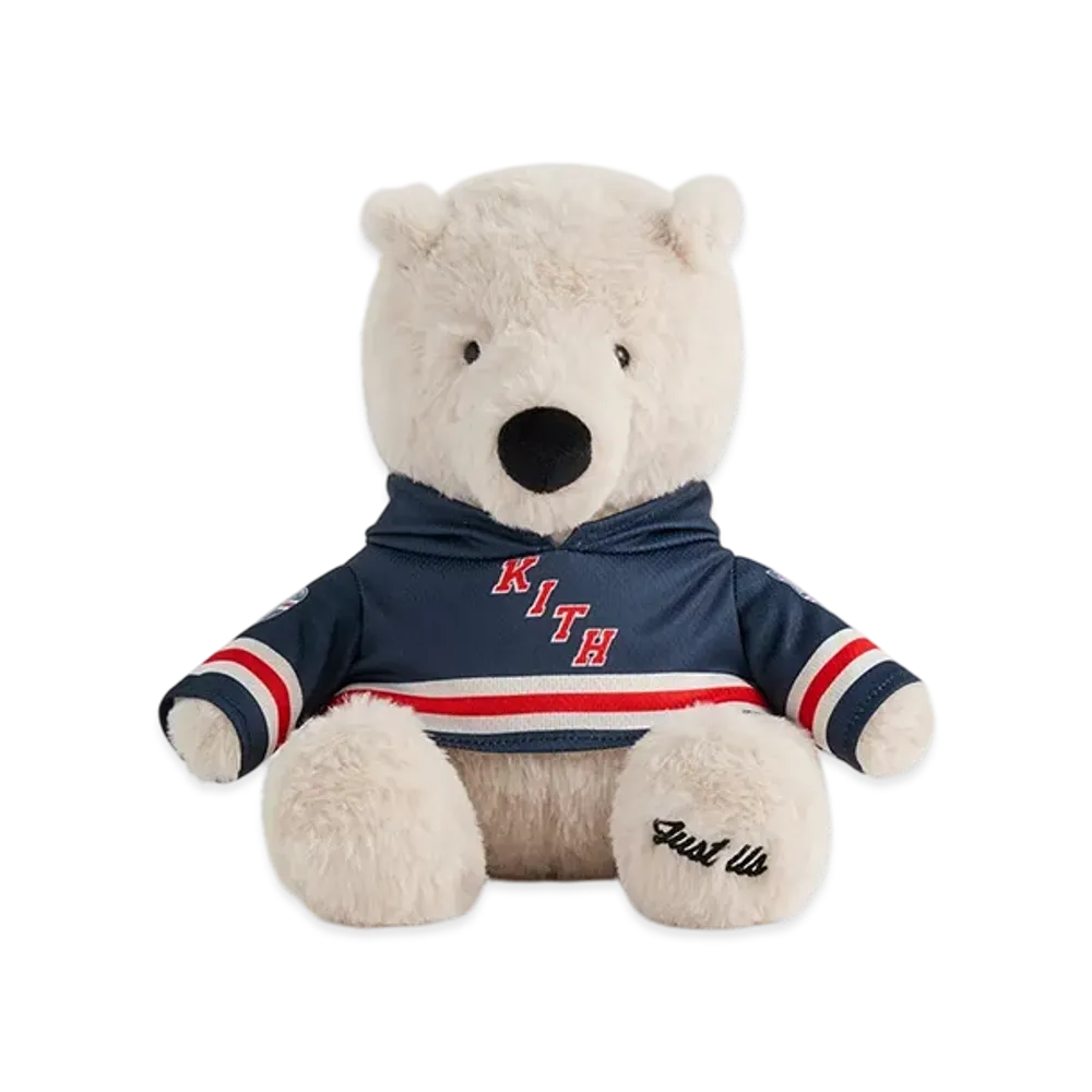 Kith x The New York Rangers Polar Bear Plush "Nocturnal"
