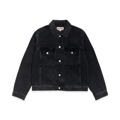 Stussy Lined Denim Trucker "Vintage Black"