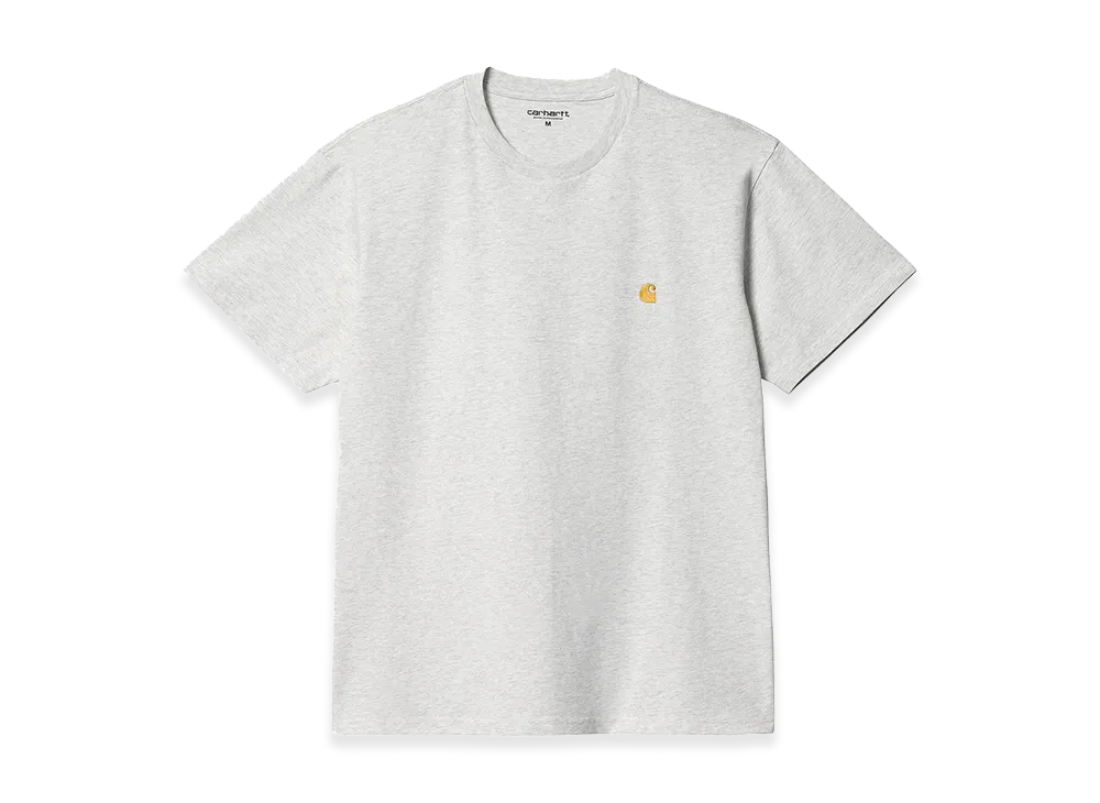Carhartt WIP S/S Chase T-Shirt "Ash Heather/Gold"
